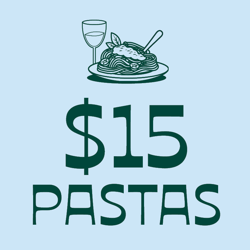 Weekly Specials (�15 Pastas) - FB Post - Huxley's