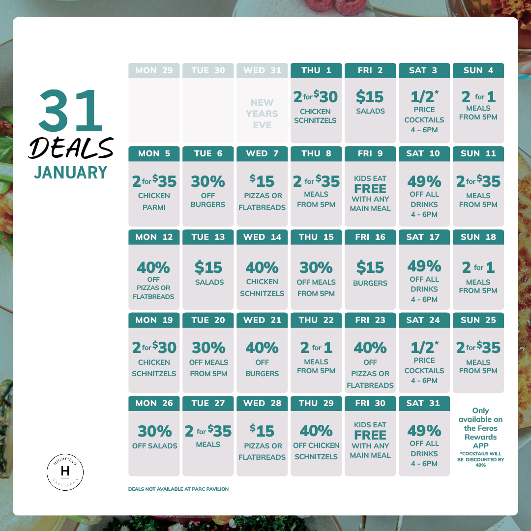 FG Venues_31 Deals_CALENDAR JAN 2026_HF_FB POST