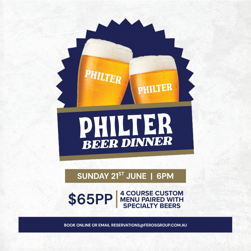 4 Course Custom Menu Paired with Specialty Beers
